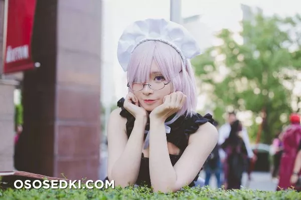 Mashu Kyrielight Maid Meenfox Cosplay - 4