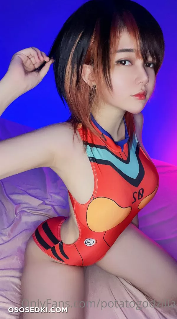 Potato Godzilla - Asuka Swimsuit - 6