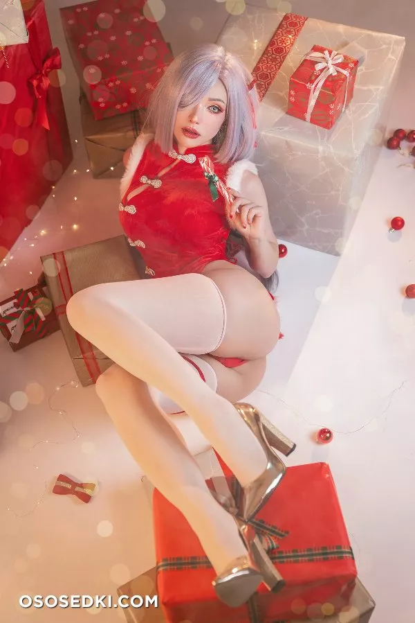 saiwestwood - (Misaki Sai) - Shenhe Xmas (Genshin Impact) - 15