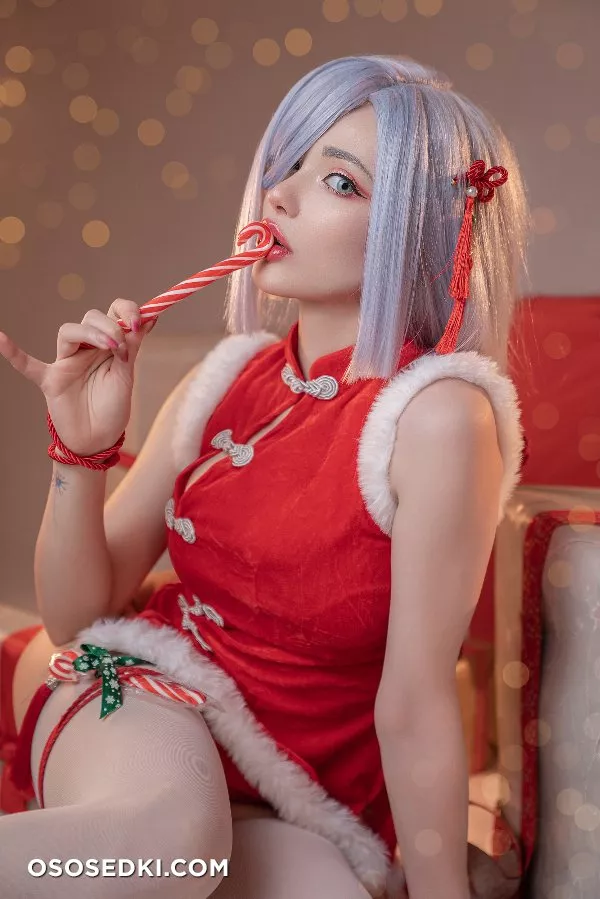 saiwestwood - (Misaki Sai) - Shenhe Xmas (Genshin Impact) - 21