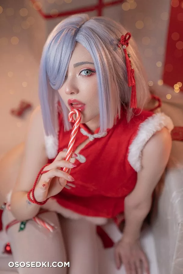 saiwestwood - (Misaki Sai) - Shenhe Xmas (Genshin Impact) - 3