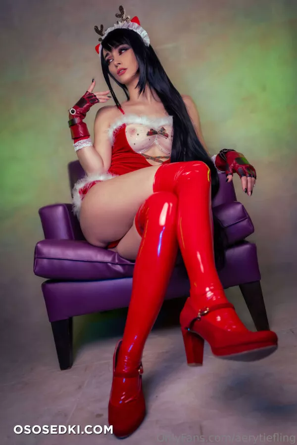 Aery Tiefling - Tifa Lockhart Xmas - 8