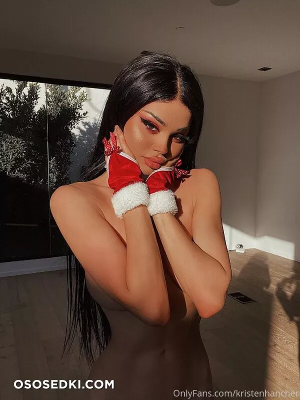 Kristen Hancher Nude Xmas Outfit Strip - 28