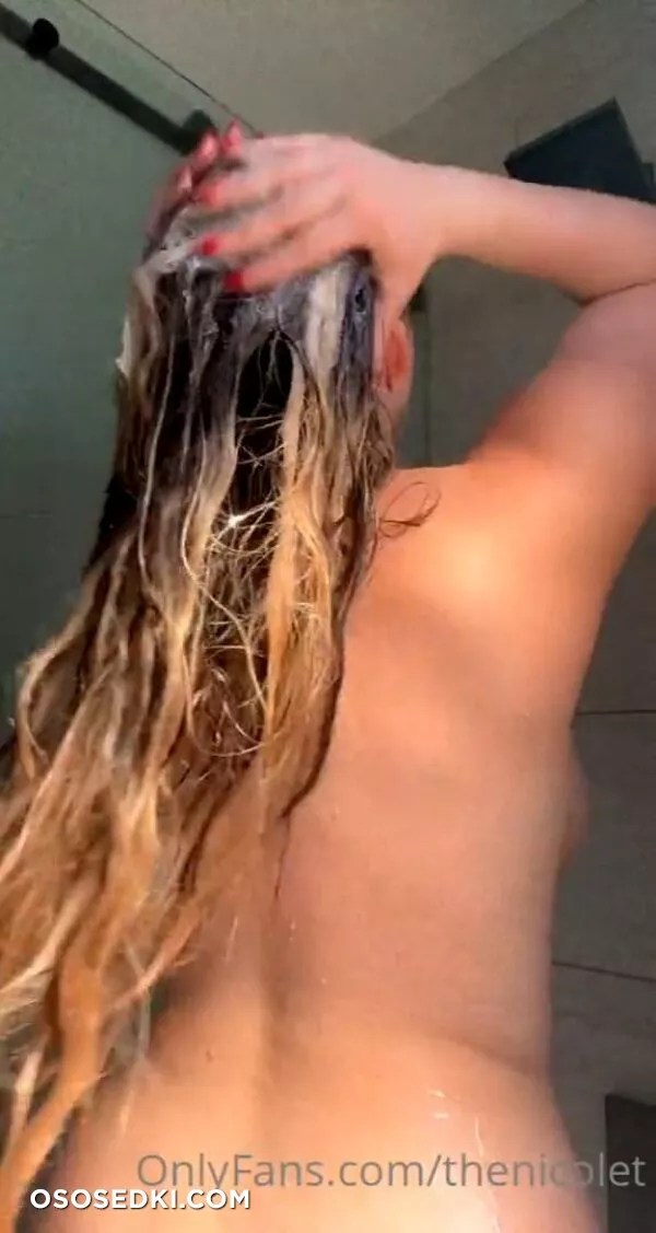 TheNicoleT Nude Shower Tits Reveal - 1