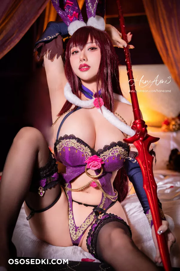 HaneAme 雨波  -  FGO_SCTHACH BUNNY_師匠兔女郎 - 8