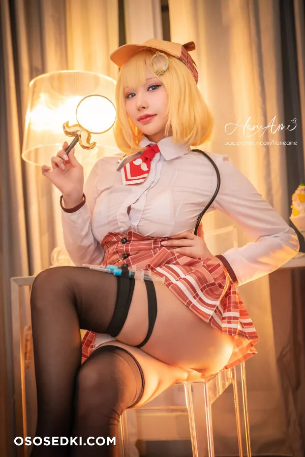 HaneAme 雨波  -  Hololive_Amelia Waston_Unifrom制服 - 12