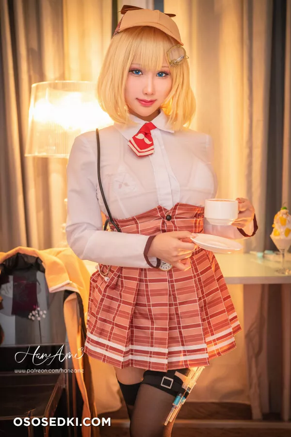 HaneAme 雨波  -  Hololive_Amelia Waston_Unifrom制服 - 14