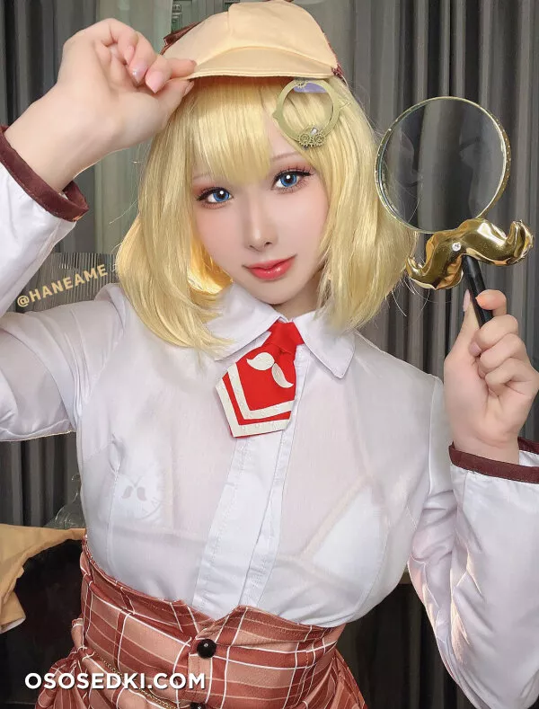 HaneAme 雨波  -  Hololive_Amelia Waston_Unifrom制服 - 15