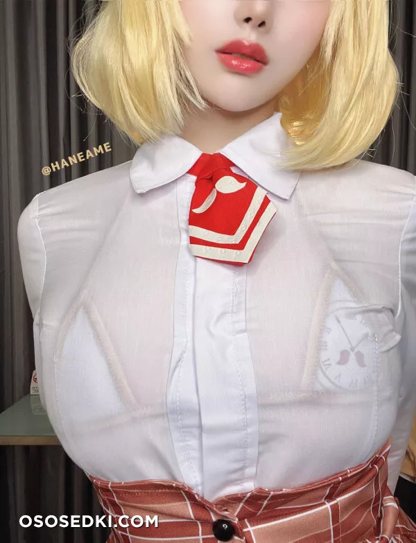 HaneAme 雨波  -  Hololive_Amelia Waston_Unifrom制服 - 17
