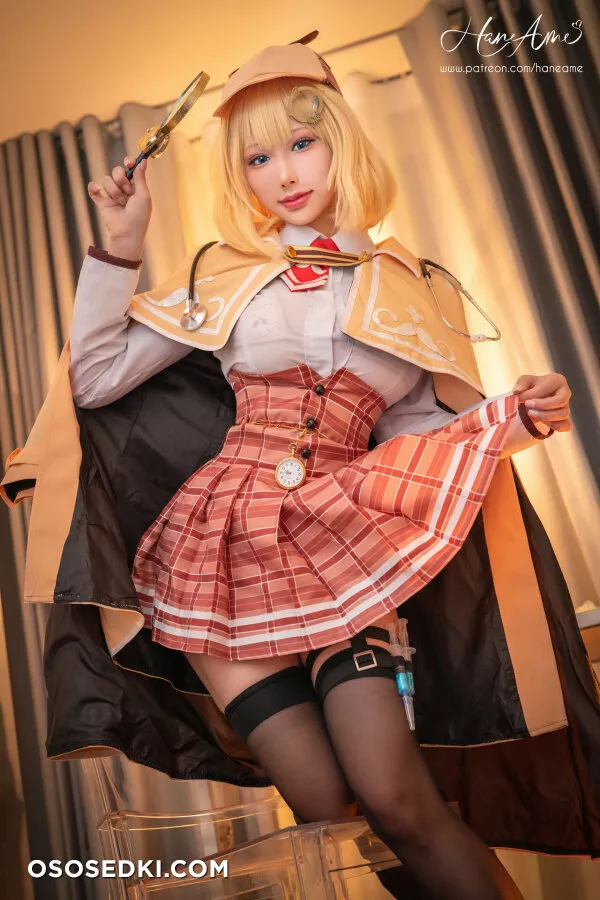 HaneAme 雨波  -  Hololive_Amelia Waston_Unifrom制服 - 4