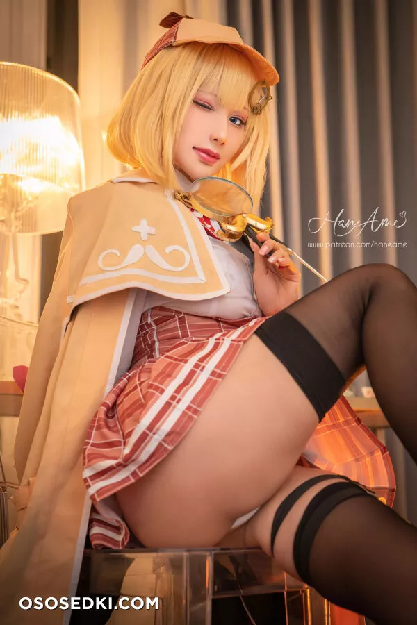 HaneAme 雨波  -  Hololive_Amelia Waston_Unifrom制服 - 6