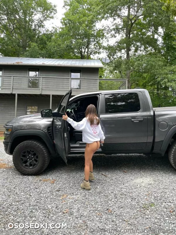 Natalie Roush Sexy Ass Thong Truck - 7
