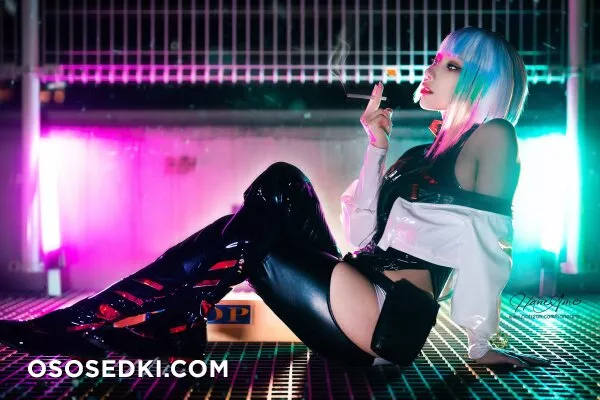 Hane Ame 雨波写真 – Cyberpunk Lucy - 14