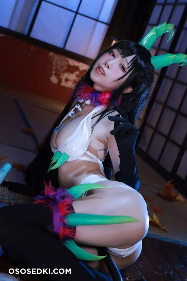 水淼aqua cosplay Chiyo - Ane Naru Momo - 28