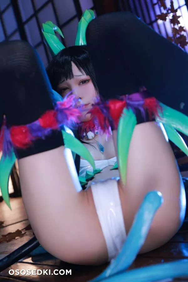 水淼aqua cosplay Chiyo - Ane Naru Momo - 40
