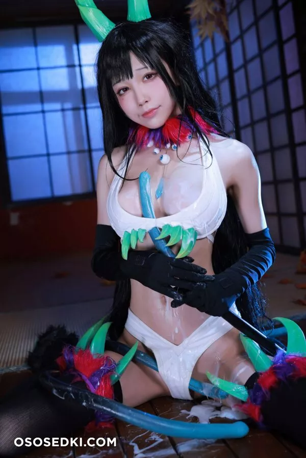 水淼aqua cosplay Chiyo - Ane Naru Momo - 51