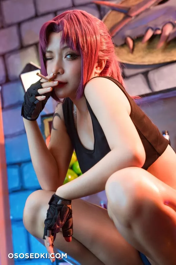 Umeko J cosplay Revy - Black Lagoon - 31