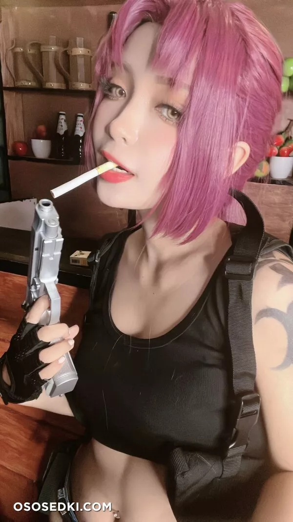 Umeko J cosplay Revy - Black Lagoon - 69