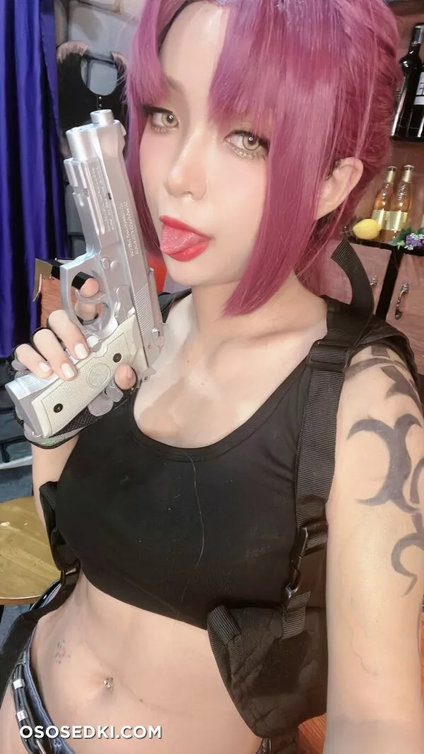 Umeko J cosplay Revy - Black Lagoon - 79