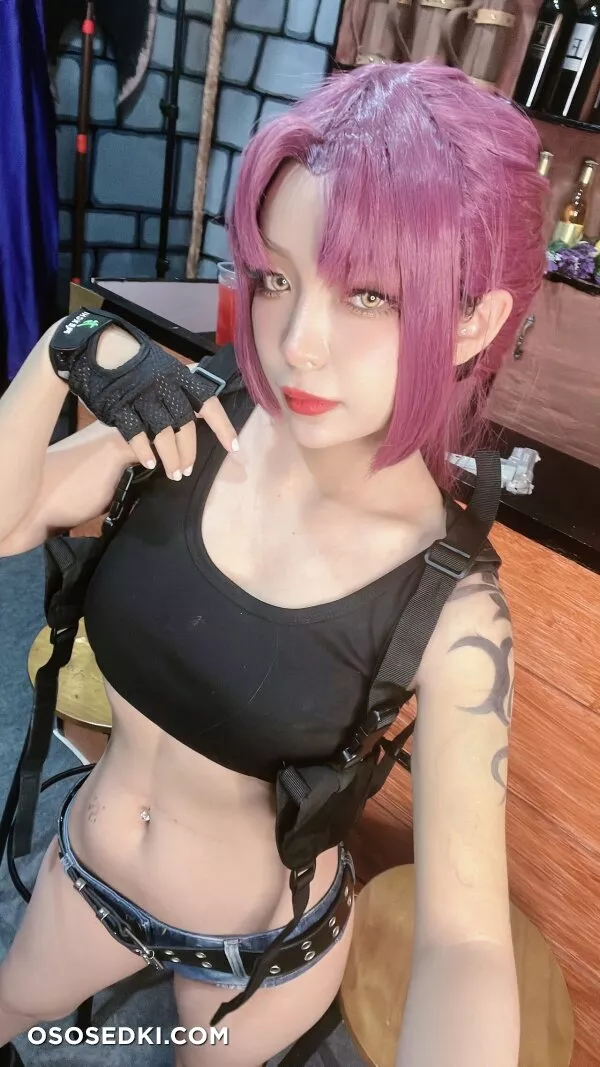Umeko J cosplay Revy - Black Lagoon - 81