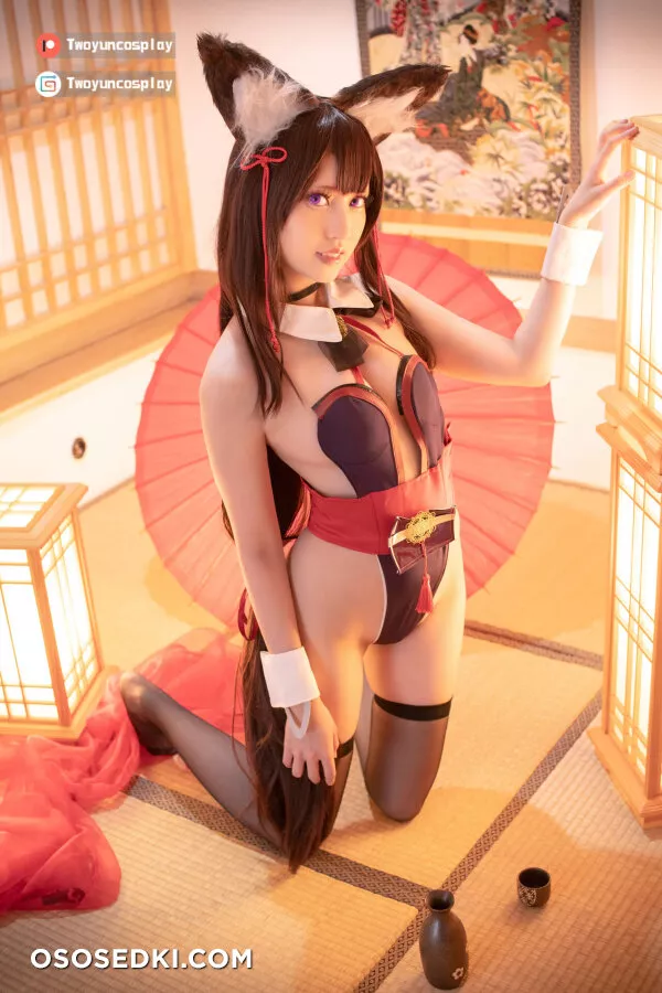 Twoyun - Amagi bunny girl - 14