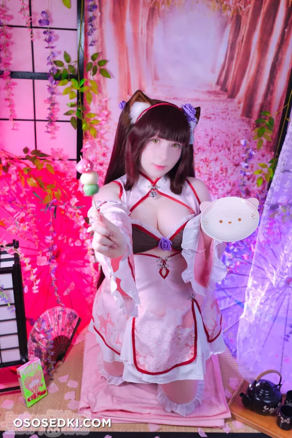 Erokawa Nekomi - Chocola Chinese Dress - 9
