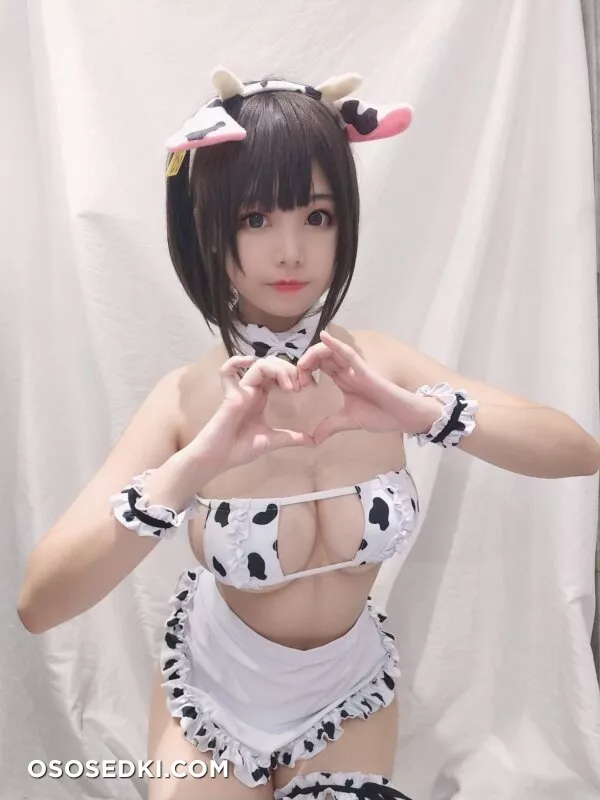 |蜜汁猫裘| 小奶牛自拍版女仆 - |20P| - 17