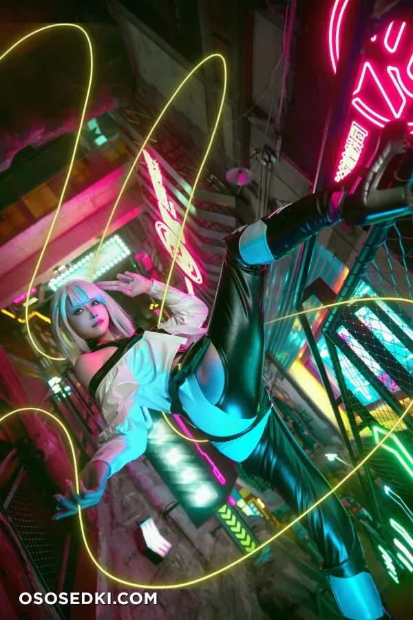 鹿八岁baby - Lucyna Kushinada - Cyberpunk - 49
