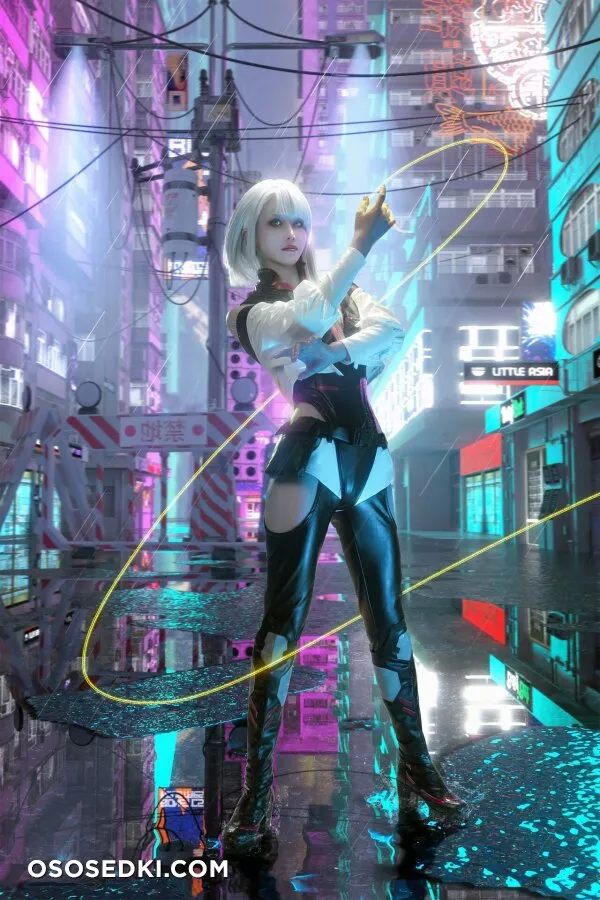 鹿八岁baby - Lucyna Kushinada - Cyberpunk - 54