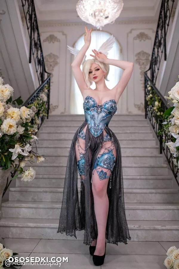 Lady Melamori - Mercy | Angela Ziegler - Overwatch - 14