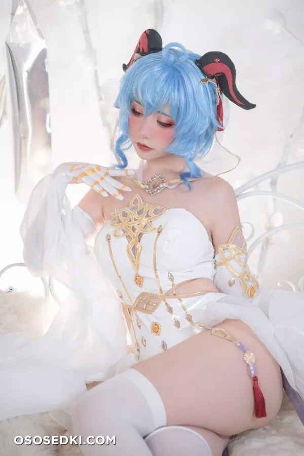 爆机少女喵小吉 Nekokoyoshi &amp;云烧 - 原神花嫁：优菈&amp;甘雨 Eula &amp; Ganyu (Genshin Impact) - 20