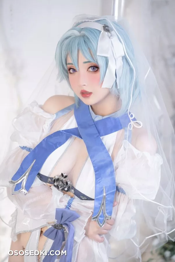 爆机少女喵小吉 Nekokoyoshi &amp;云烧 - 原神花嫁：优菈&amp;甘雨 Eula &amp; Ganyu (Genshin Impact) - 23