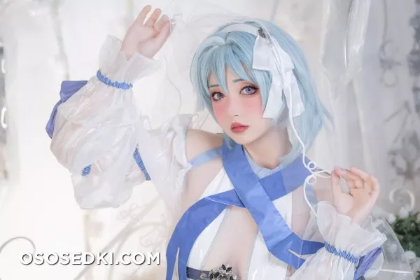 爆机少女喵小吉 Nekokoyoshi &amp;云烧 - 原神花嫁：优菈&amp;甘雨 Eula &amp; Ganyu (Genshin Impact) - 3