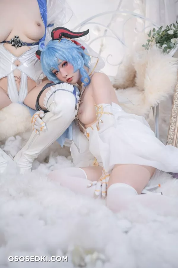 爆机少女喵小吉 Nekokoyoshi &amp;云烧 - 原神花嫁：优菈&amp;甘雨 Eula &amp; Ganyu (Genshin Impact) - 47