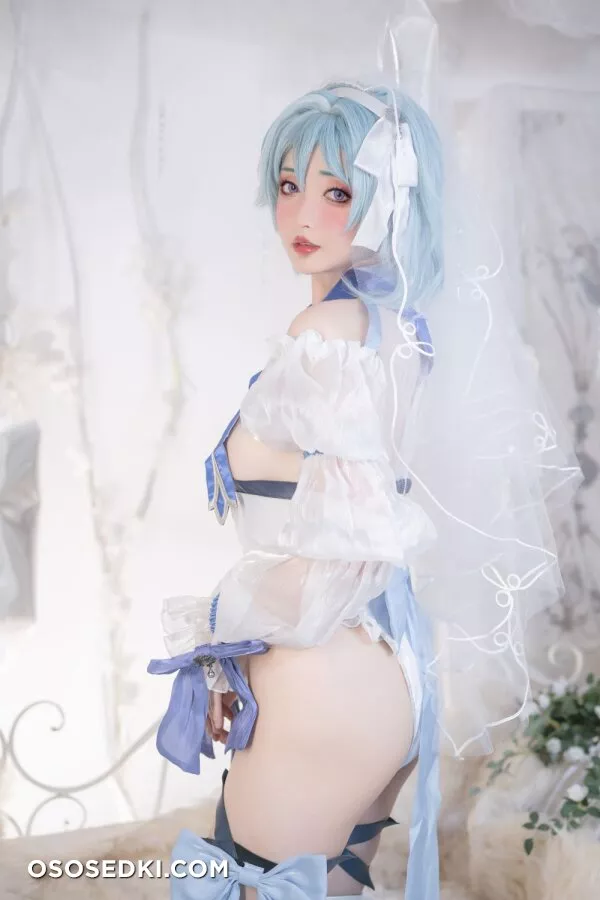 爆机少女喵小吉 Nekokoyoshi &amp;云烧 - 原神花嫁：优菈&amp;甘雨 Eula &amp; Ganyu (Genshin Impact) - 7