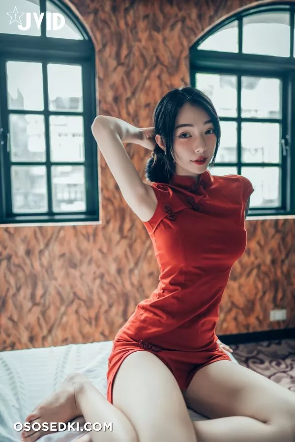 JVID - 飄飄 色色旗袍 - 34