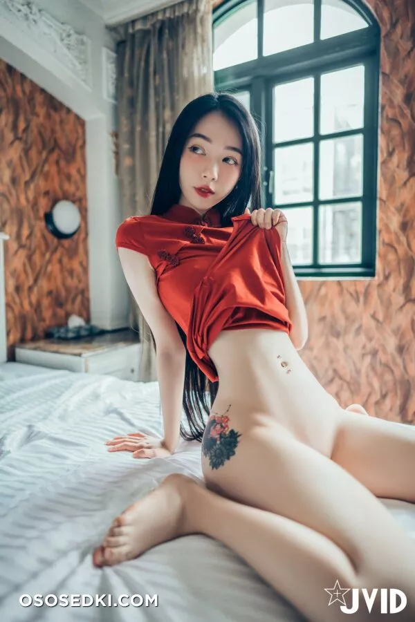 JVID - 飄飄 色色旗袍 - 5