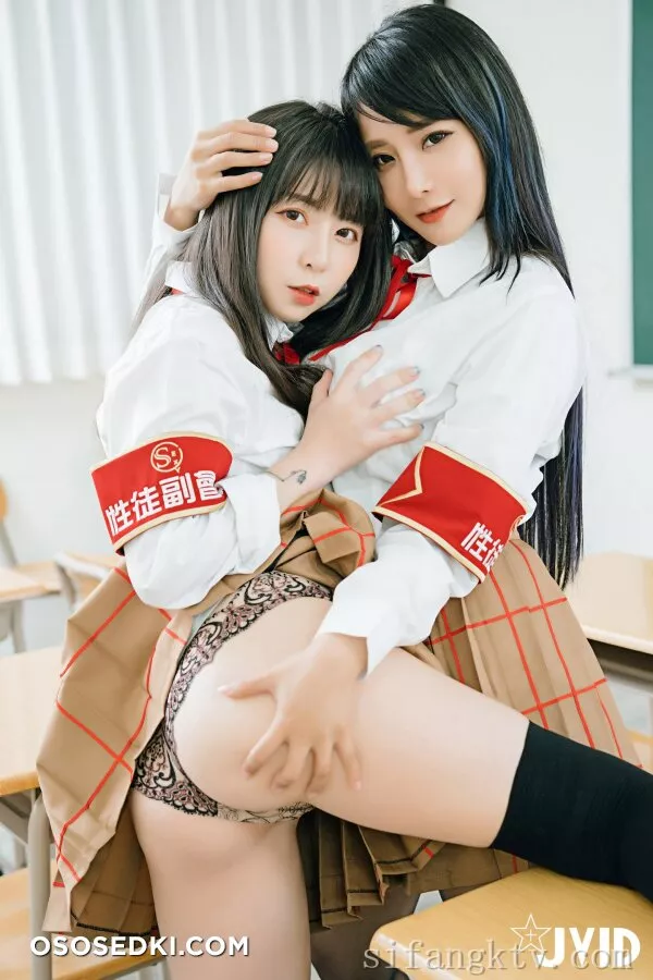 Tiny+乐乐  监狱学园の性徒会长副会长双重巨乳 - 34