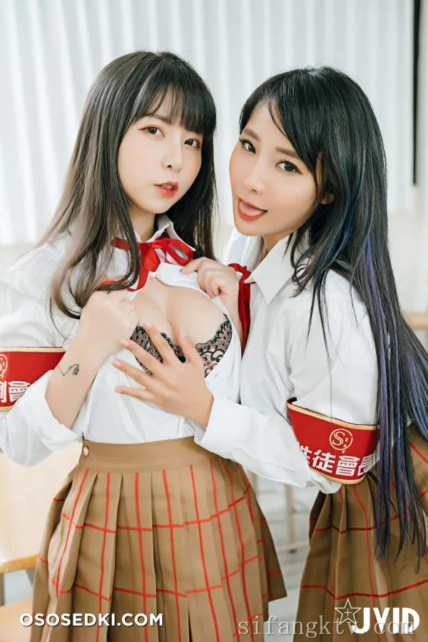Tiny+乐乐  监狱学园の性徒会长副会长双重巨乳 - 40