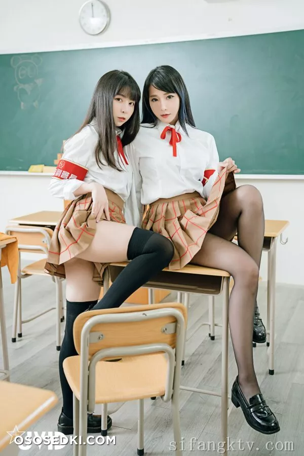 Tiny+乐乐  监狱学园の性徒会长副会长双重巨乳 - 8