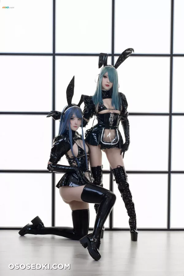 Candy_Ball – Latex Bunny Twins - 10
