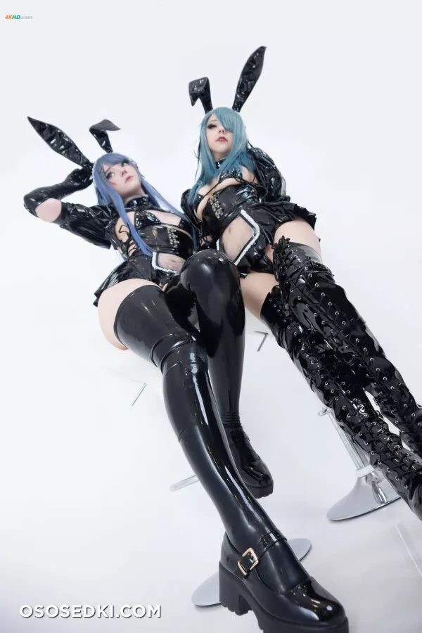 Candy_Ball – Latex Bunny Twins - 2