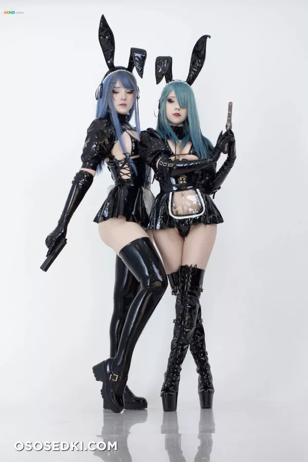 Candy_Ball – Latex Bunny Twins - 22