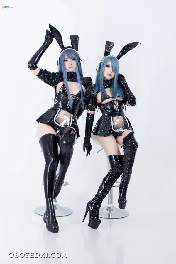 Candy_Ball – Latex Bunny Twins - 56