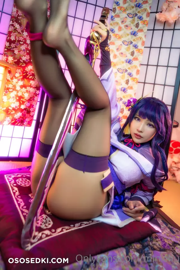 Minichu cosplay Raiden Shogun - Genshin Impact - 10
