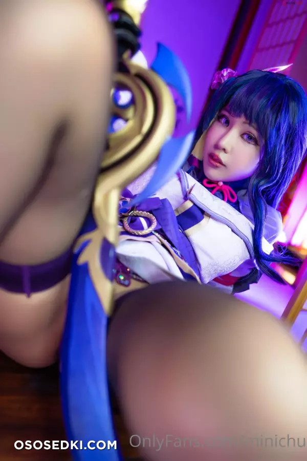 Minichu cosplay Raiden Shogun - Genshin Impact - 13