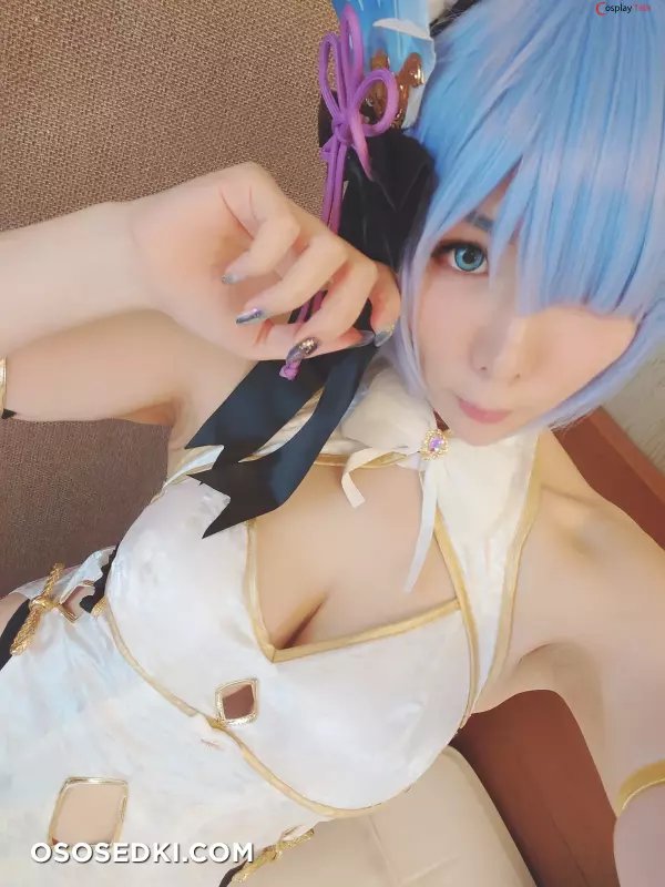 Okada Yui cosplay Rem Cheongsam - Re:Zero - 1