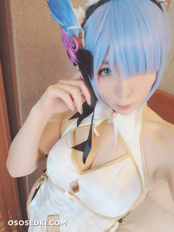 Okada Yui cosplay Rem Cheongsam - Re:Zero - 10