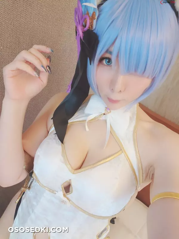 Okada Yui cosplay Rem Cheongsam - Re:Zero - 12