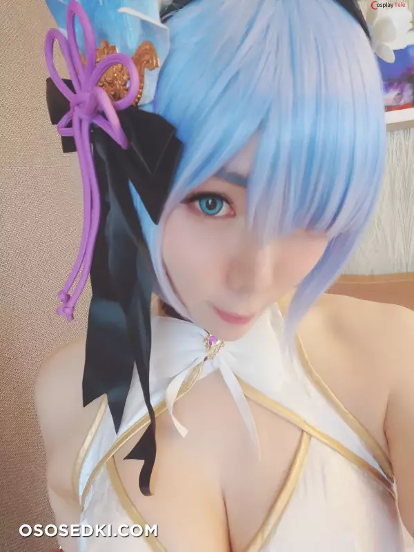 Okada Yui cosplay Rem Cheongsam - Re:Zero - 13